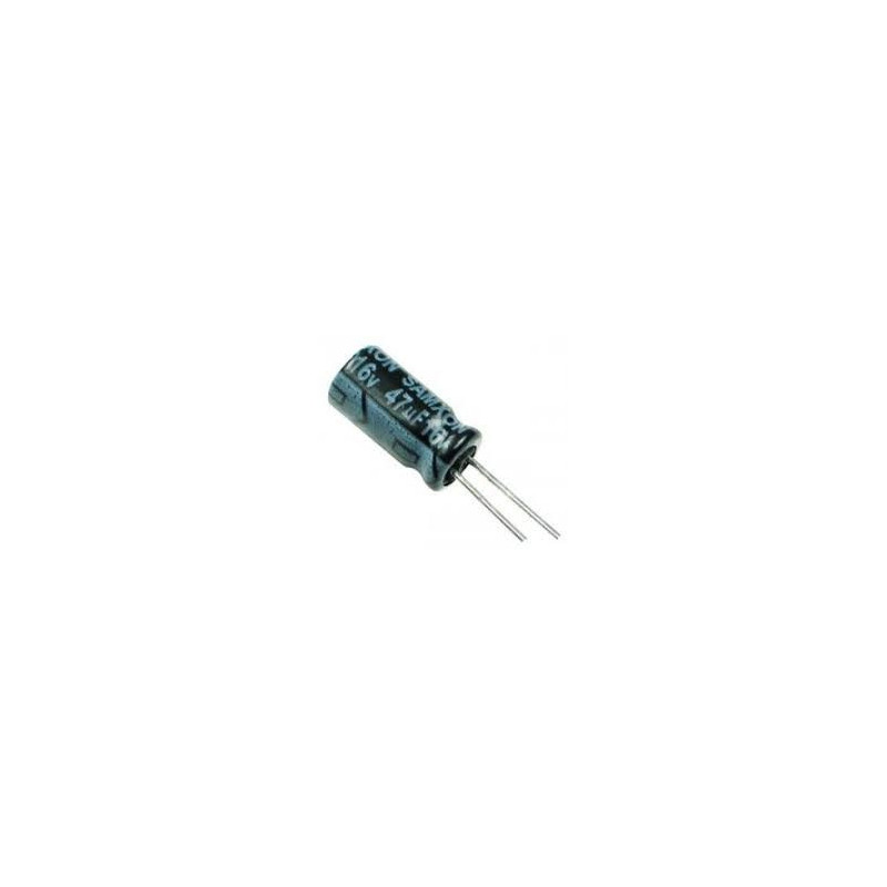 CONDENSADOR 4,7 MF 16V 105º