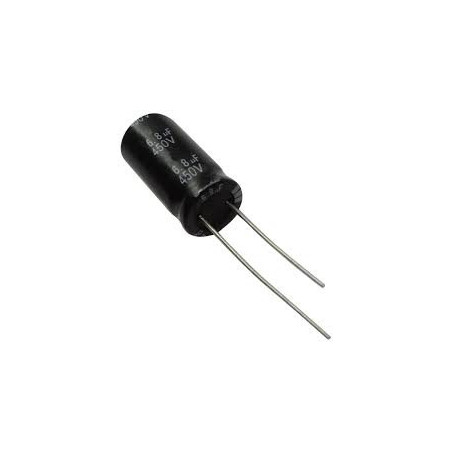 CONDENSADOR 6,8 MF 450 V 10X20  105º