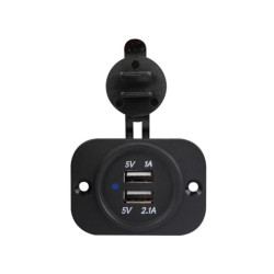 CARGADOR USB PARA COCHE ENTRADA 12-24 SALIDA 5V