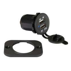 CARGADOR USB PARA COCHE ENTRADA 12-24 SALIDA 5V