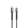 CABLE TIPO C A LIGHTNING 3A 20W CABLE TRENZADO