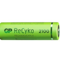 PILA RECARGABLE AA R6 1 2V 2100mAh GP RECYKO UNID 