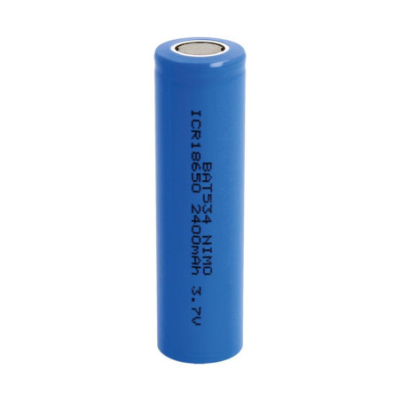 PILA RECARGABLE LI-ION ICR18650 SIN CTO DE CONTROL