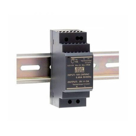 FUENTE ALIMENTACION 12VDC 2A ULTRA SLIM DIN RAIL