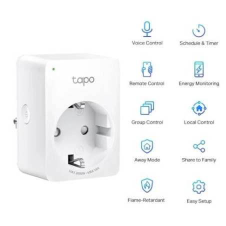 ENCHUFE INTELIGENTE WIFI TP-LINK TAPO P110 16A