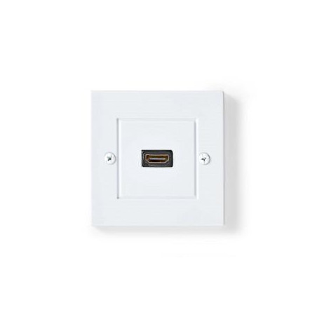 BASE HDMI DOBLE HEMBRA PARA CAJA UNIVERSAL 86mm