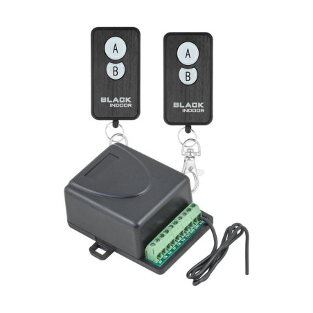 KIT RECEPTOR 2 EMISORES 433MHz 12-24VCA/VCC