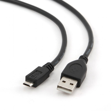 CABLE USB TIPO A - MICRO USB B 1 metro