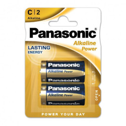 BLISTER 4 PILAS ALCALINAS LR14  C  PANASONIC
