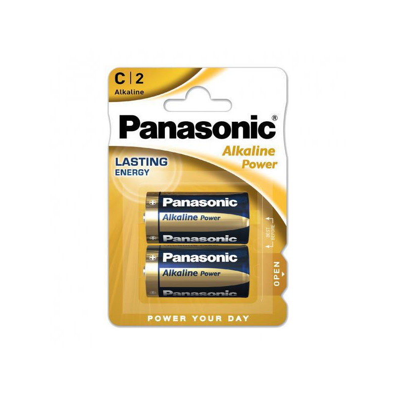 BLISTER 4 PILAS ALCALINAS LR14  C  PANASONIC