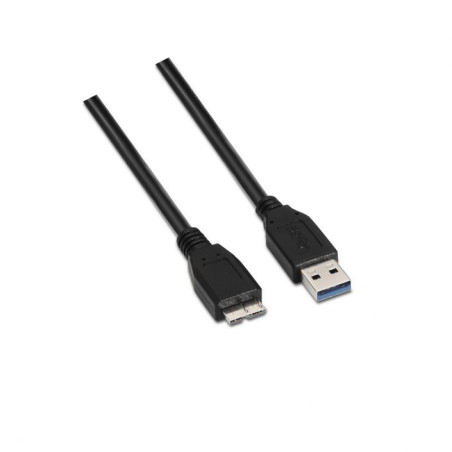 CABLE USB 3 0 TIPO A-MICRO USB M NEGRO 1m