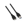 CABLE USB 3 0 TIPO A-MICRO USB M NEGRO 1m