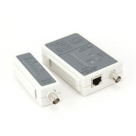 COMPROBADOR DE CABLES RJ45 Y BNC CABLEXPERT NCT-1