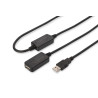 CABLE USB AMPLIFICADO MACHO-HEMBRA 20M ACTIVO