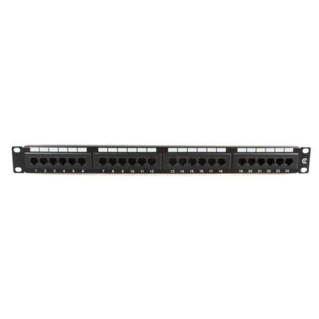 PATCH PANEL 24 PUERTOS RJ45 UTP CAT 6