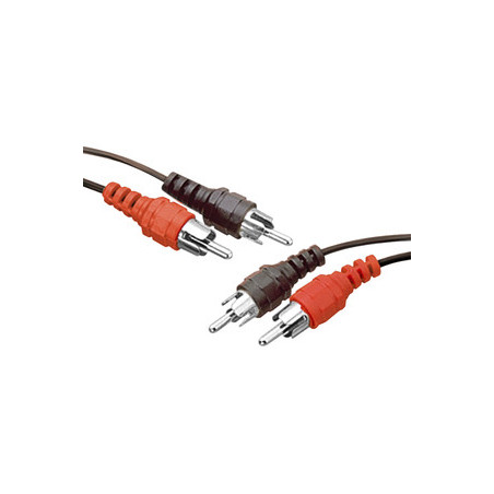 CABLE 2 RCA - 2 RCA MACHO 10M