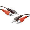 CABLE 2 RCA - 2 RCA MACHO 10M