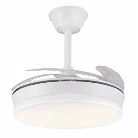VENTILADOR MODELO AGATA BLANCO