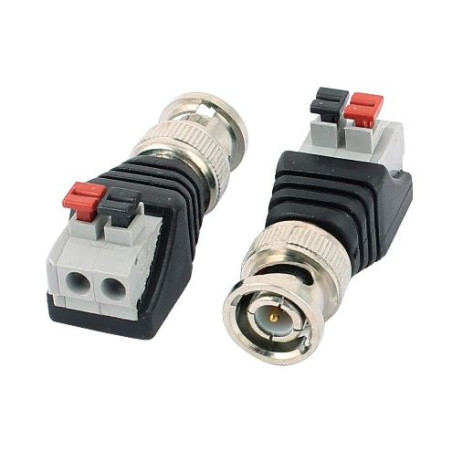 CONECTOR BALUN BNC MACHO DE CLIP