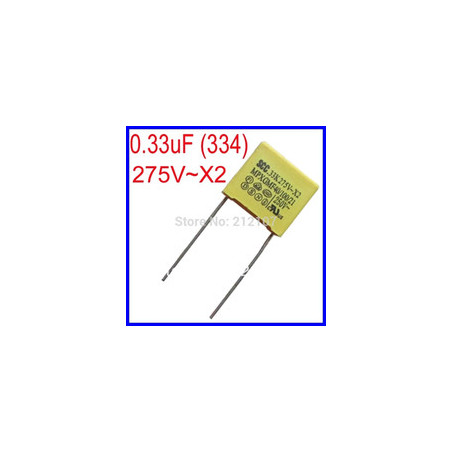 CONDENSADOR 3M3 UF   275V  ALTERNA