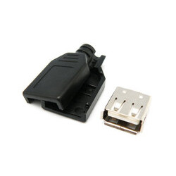 CONECTOR USB *A* HEMBRA AEREO
