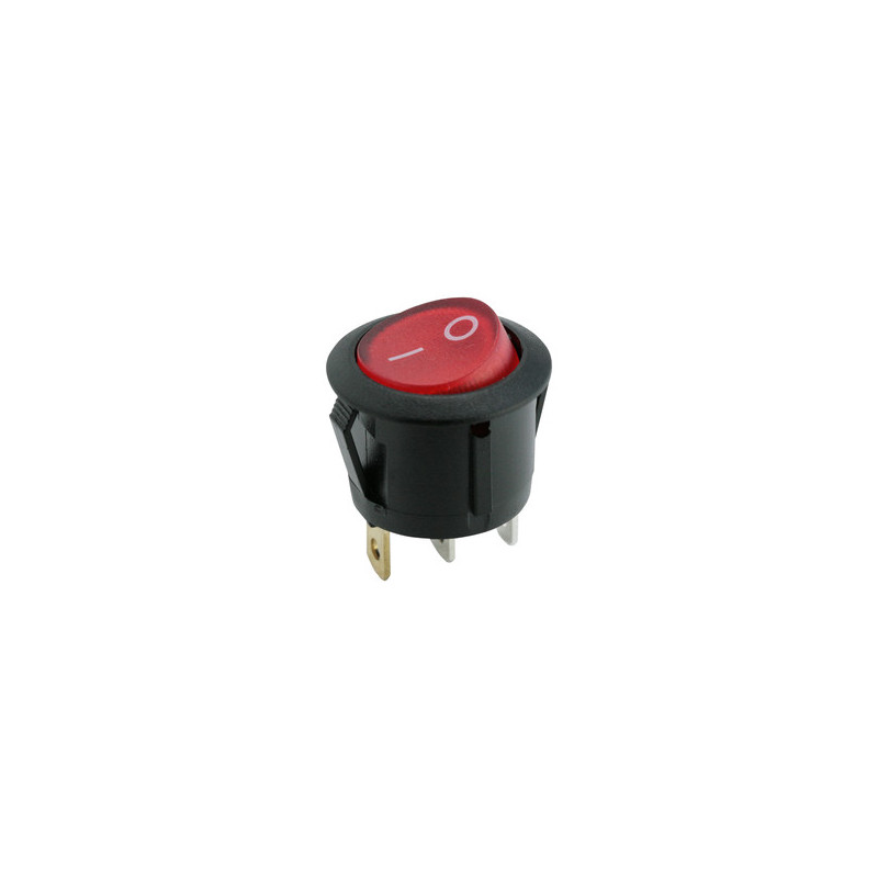 INTERRUPTOR BASCULANTE LUMINOSO ROJO