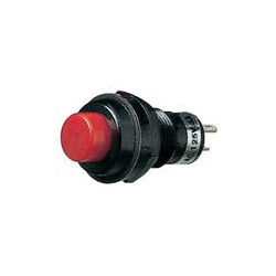 PULSADOR N/A ROJO 1A 250V