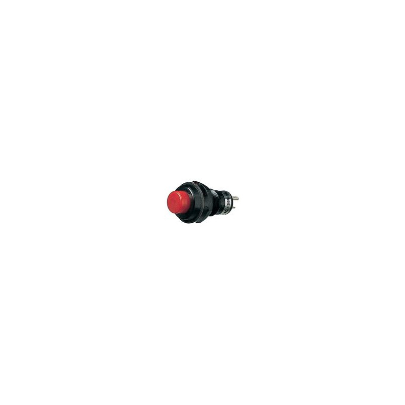 PULSADOR N/A ROJO 1A 250V