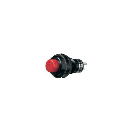 PULSADOR N/A ROJO 1A 250V