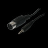 CABLE DIN 45 PINES A MINIJACK 3 5mm MACHO 1 20m