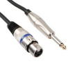 CABLE XRL HEMBRA A JACK 6 35 MACHO 3M