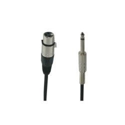 CABLE XRL HEMBRA A JACK 6 35 MACHO 3M
