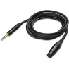 CABLE XRL HEMBRA A JACK 6 35 MACHO 3M
