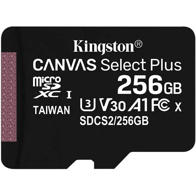 TARJETA MICRO SD 256GB KINGSTON CANVAS SELECT PLUS TARJETA MICRO SD 256GB KINGSTON CANVAS SELECT PLUS