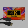 CABLE HDMI MACHO-HEMBRA 1 80M 2 0 4K
