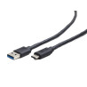 CABLE USB 3 0 TIPO A MACHO-TIPO C MACHO 1M NEGRO