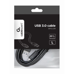 CABLE USB 3 0 TIPO A MACHO-TIPO C MACHO 1M NEGRO