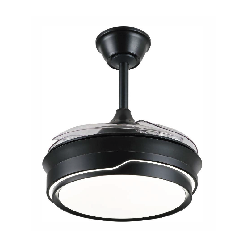 VENTILADOR MODELO SELINA-S 35W Y 4 ASPAS NEGRO