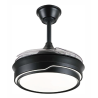 VENTILADOR MODELO SELINA-S 35W Y 4 ASPAS NEGRO