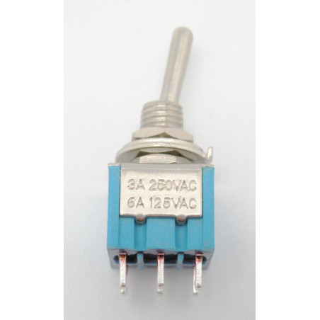 INTERRUPTOR MINI 6PAT 3POSIC