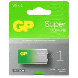 BLISTER 1 PILA 9V ALCALINA LR09  6LF22  6LR61 G P 