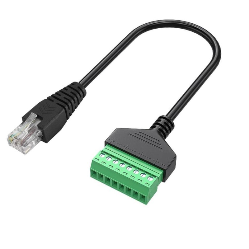 RJ45 CON TERMINAL A TORNILLO 8P RJ45 CON TERMINAL A TORNILLO 8P