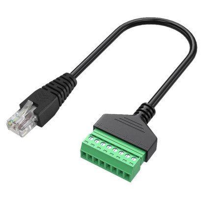 RJ45 CON TERMINAL A TORNILLO 8P