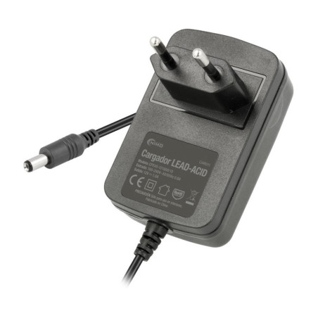 CARGADOR BATERIAS DE PLOMO 12V 1A JACK 5 5x2 1mm