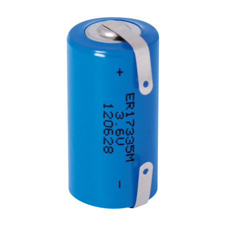 PILA LITIO ER17335 3 6V 1800mAh 17 5x33 5mm