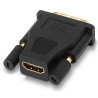 ADAPTADOR DVI MACHO - HDMI HEMBRA