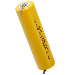 PACK DE BATERIAS 2 4V/1500mAh NI-CD C/TERMINALES