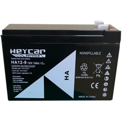 BATERIA PLOMO AGM 12V 9A  151x65x94 mm HEYCAR