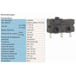 MICRORRUPTOR ON-ON 125V 5A DH