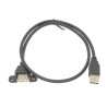 CABLE USB 2 0 MACHO-HEMBRA PANEL 1M